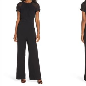 Vince Camuto Crepe Jumpsuit NWT 14